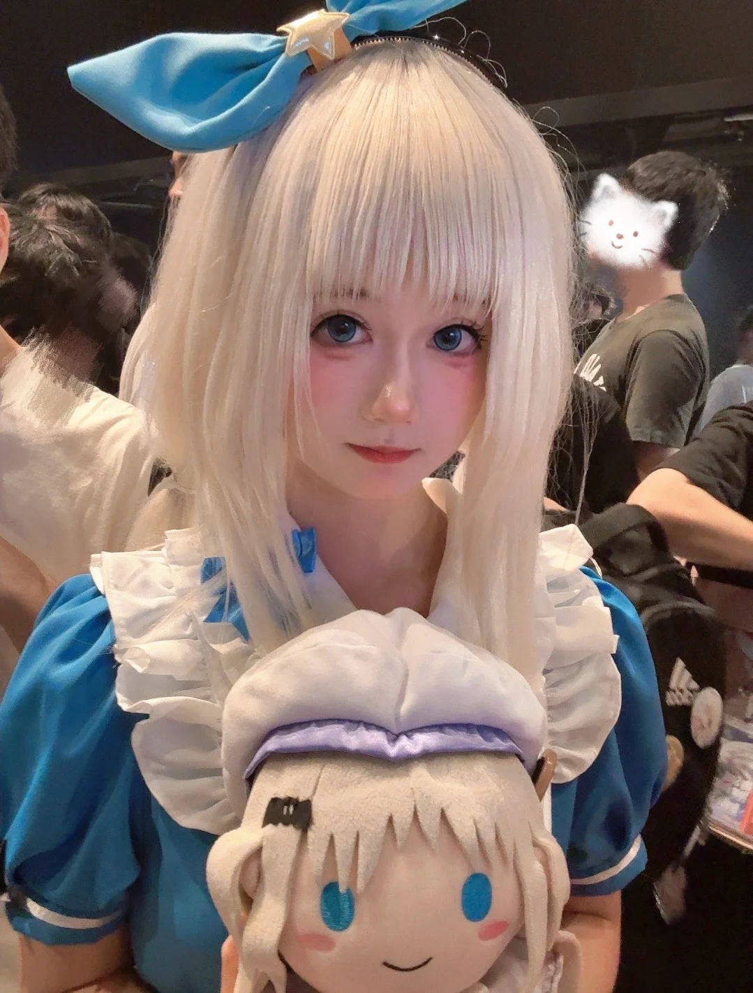 白丝cosplay, 能美库特cos, 小小克星, 爱丽丝库特cos, 香港keylive - 第1张