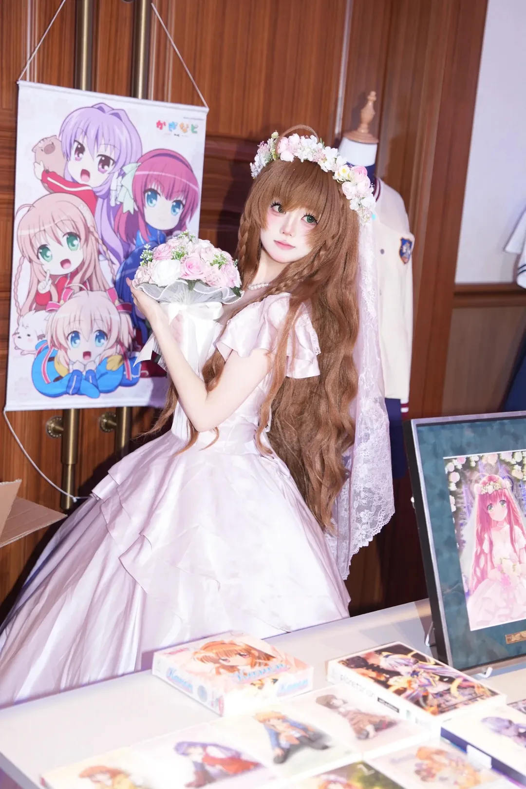 galgame, 神户小鸟cos, Rewrite, 婚纱cosplay, key社