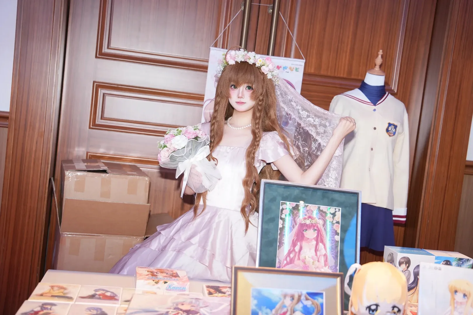 galgame, 神户小鸟cos, Rewrite, 婚纱cosplay, key社 - 第4张