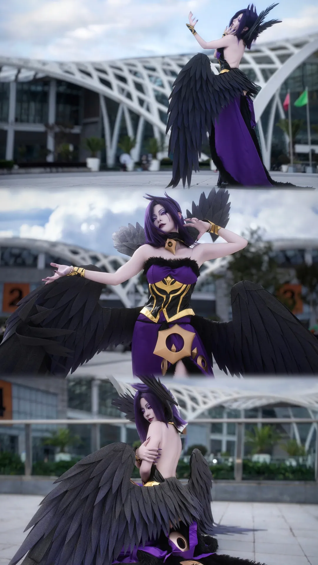 漫展返图, 户外cosplay, cosplay摄影, 英雄联盟, 莫甘娜cos - 第5张