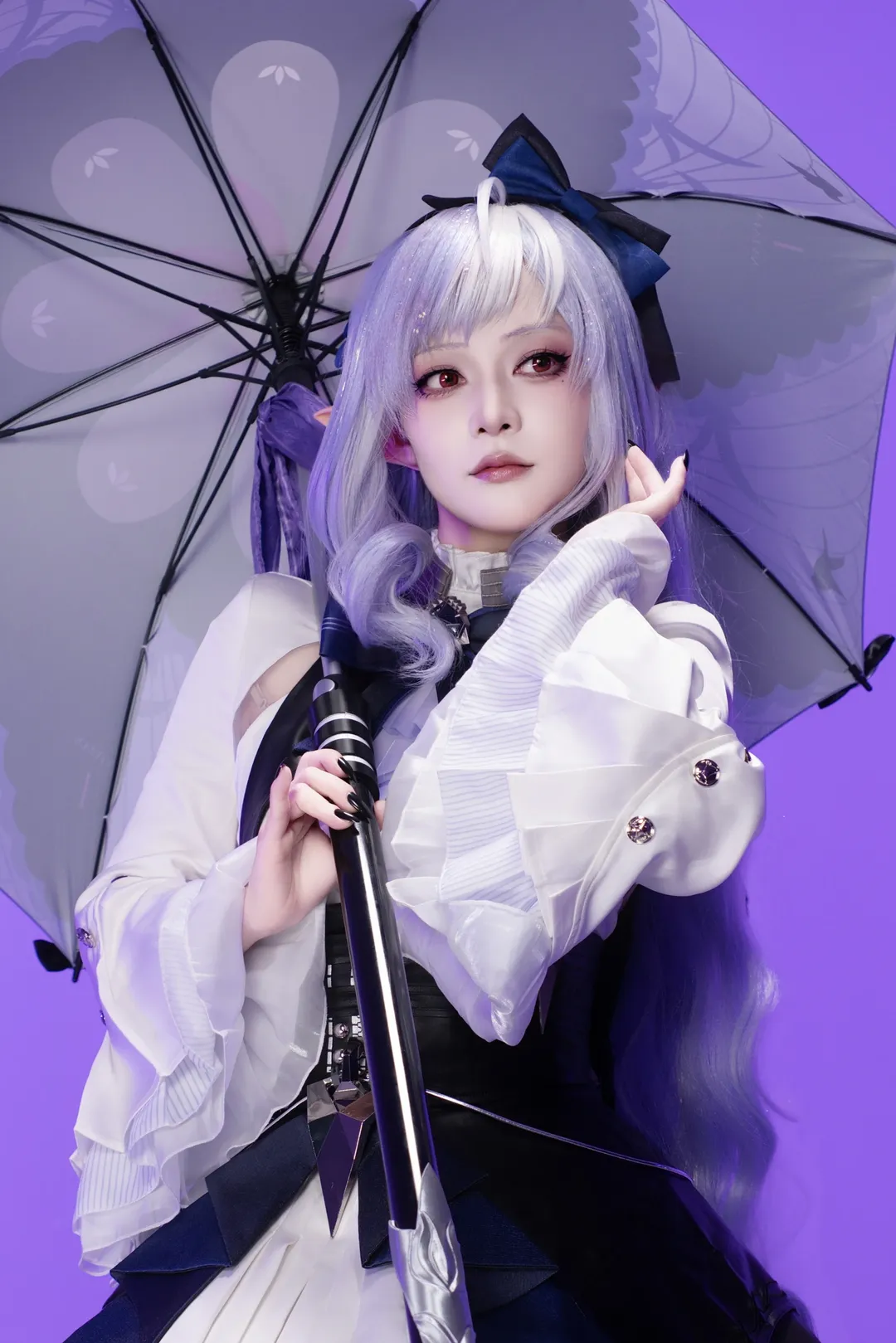 绝区零, cosplay, 二次元摄影, 薇薇安cos, 黑丝cos - 第1张