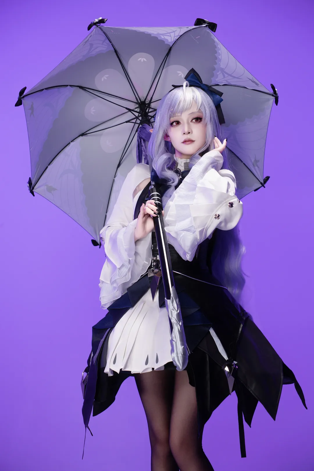 绝区零, cosplay, 二次元摄影, 薇薇安cos, 黑丝cos