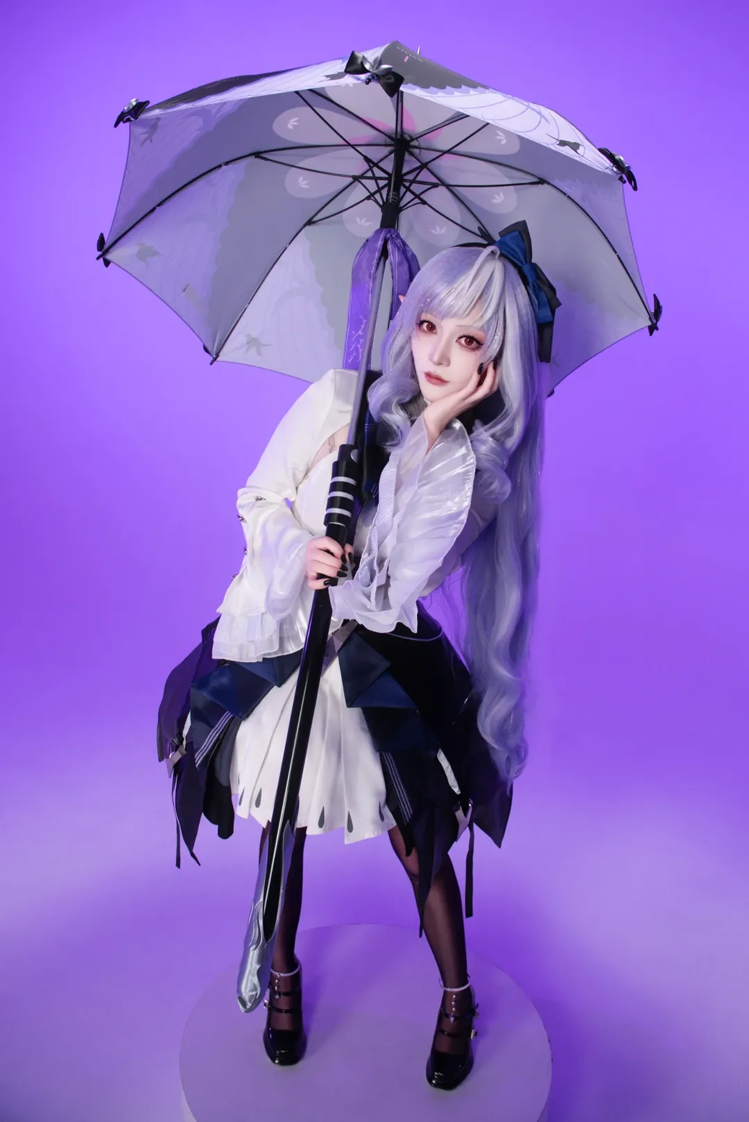 ゼンレスゾーンゼロ, ビビアン コスプレ, 二次元コスプレ, コスプレ撮影, 黒ストッキングコスプレ - 2枚目