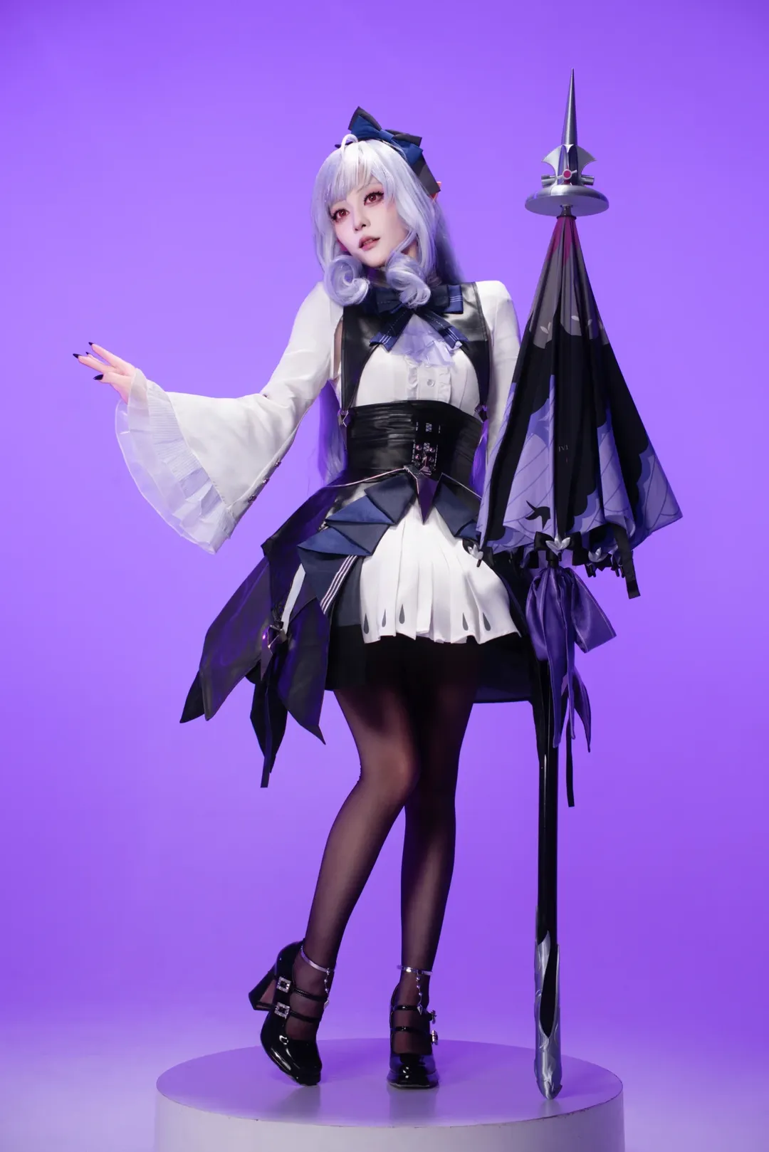 绝区零, 薇薇安cos, 二次元cosplay, cosplay摄影, 黑丝cos
