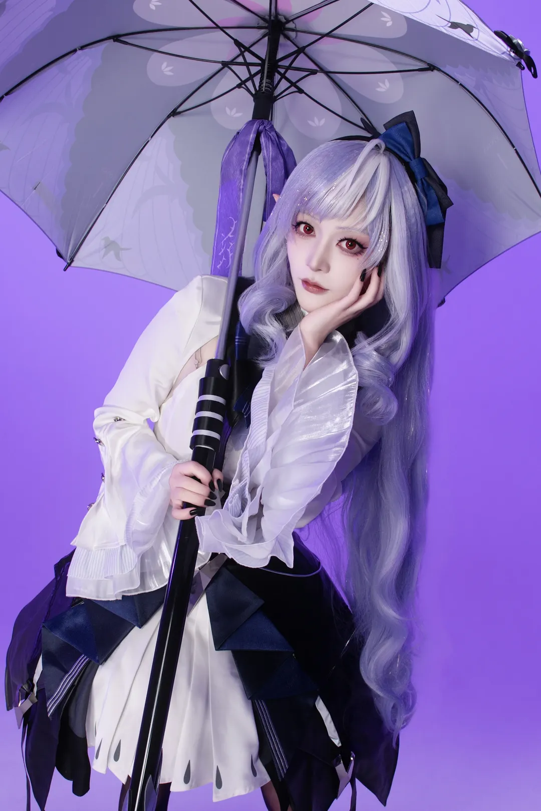 ゼンレスゾーンゼロ, ビビアン コスプレ, 二次元コスプレ, コスプレ撮影, 黒ストッキングコスプレ - 5枚目