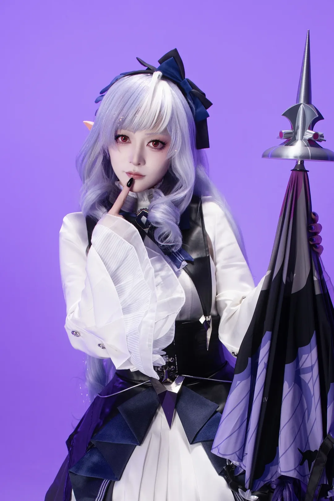 ゼンレスゾーンゼロ, ビビアン コスプレ, 二次元コスプレ, コスプレ撮影, 黒ストッキングコスプレ - 6枚目