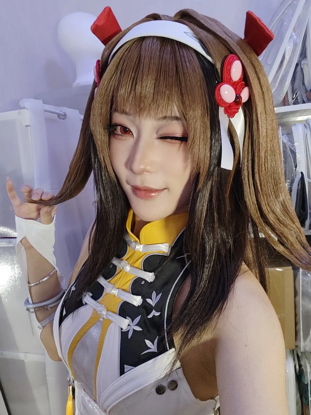 叶瞬光cos, 绝区零, 云岿山, cosplay日常, 国风穿搭 - 第1张