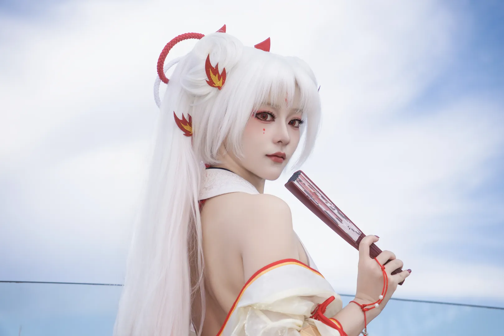 和风cos, 户外cosplay, 不知火cos, 阴阳师, 阿离cos