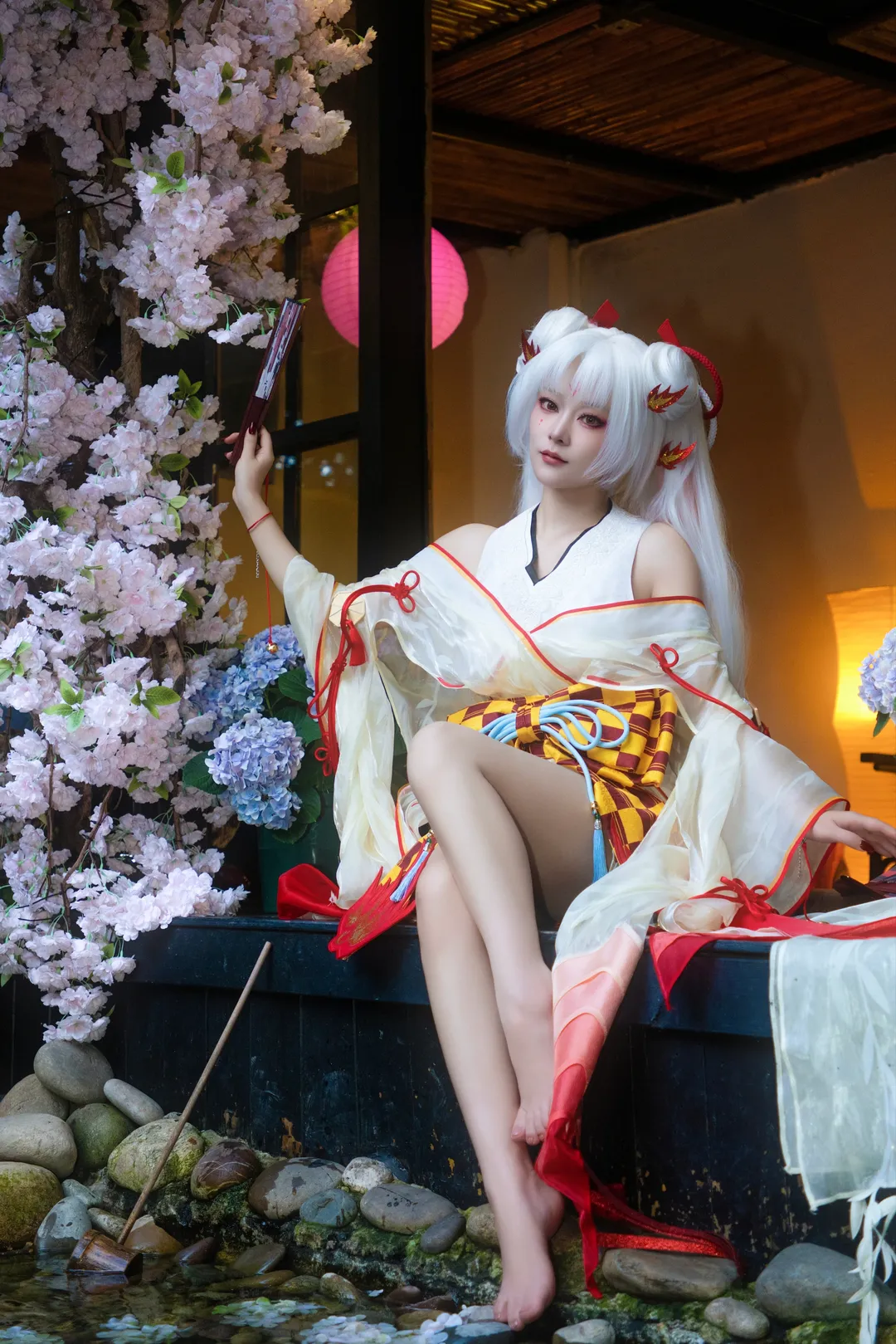 和風撮影, 不知火 コスプレ, 陰陽師, 公孫離コスプレ, 古風なスタイル