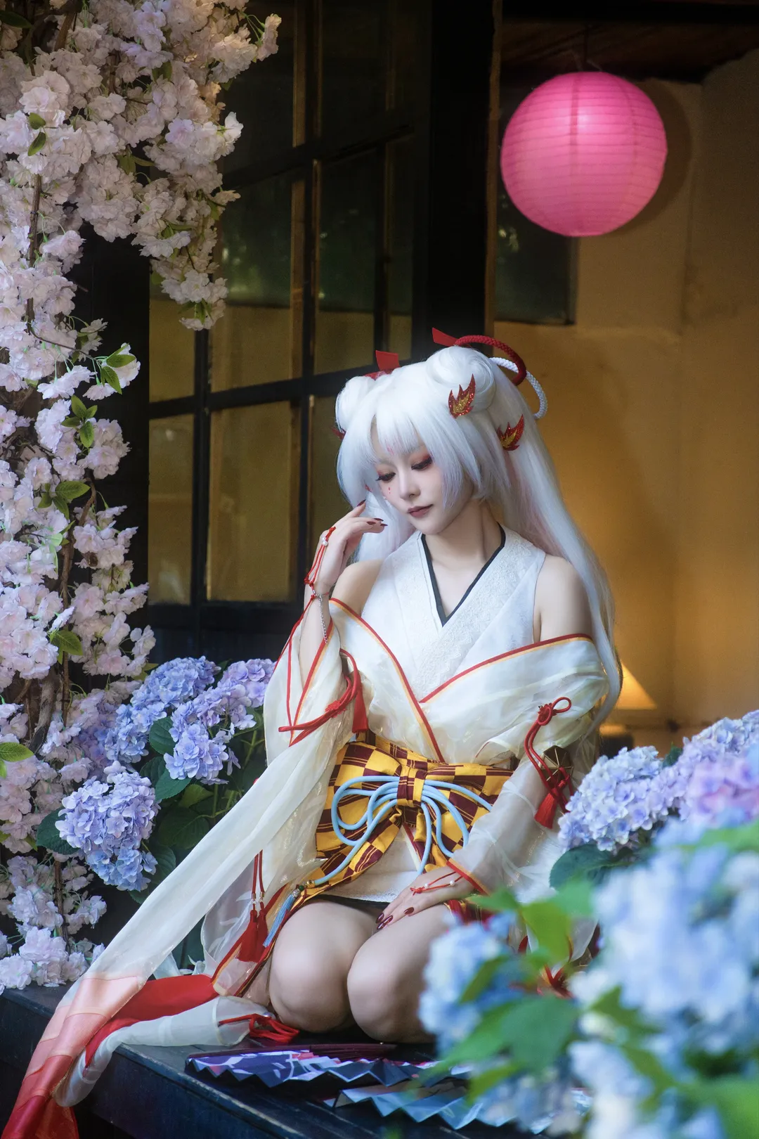 和風撮影, 不知火 コスプレ, 陰陽師, 公孫離コスプレ, 古風なスタイル - 3枚目
