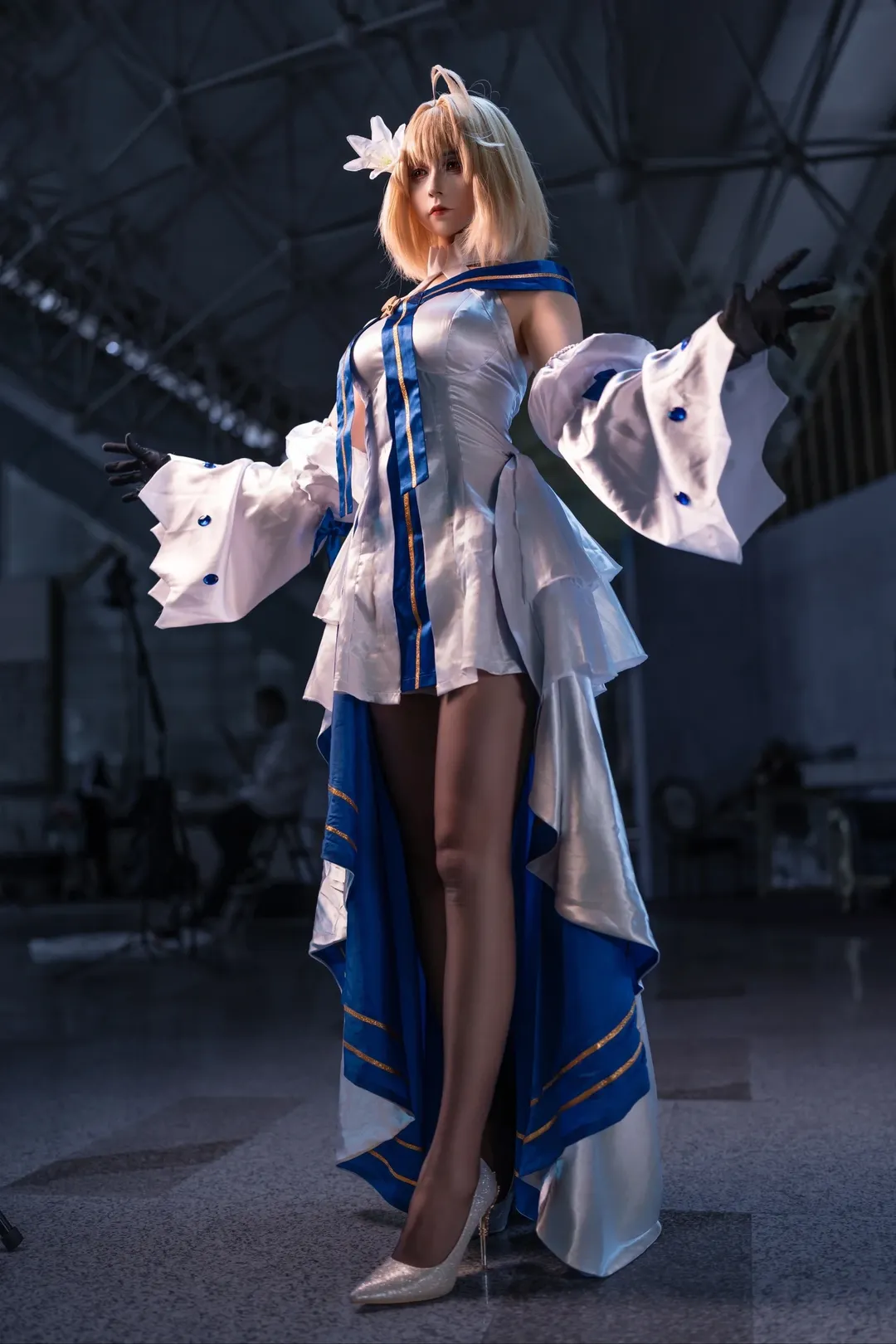 漫展返图, FGO, 黑丝, cos场照, 月姬cos