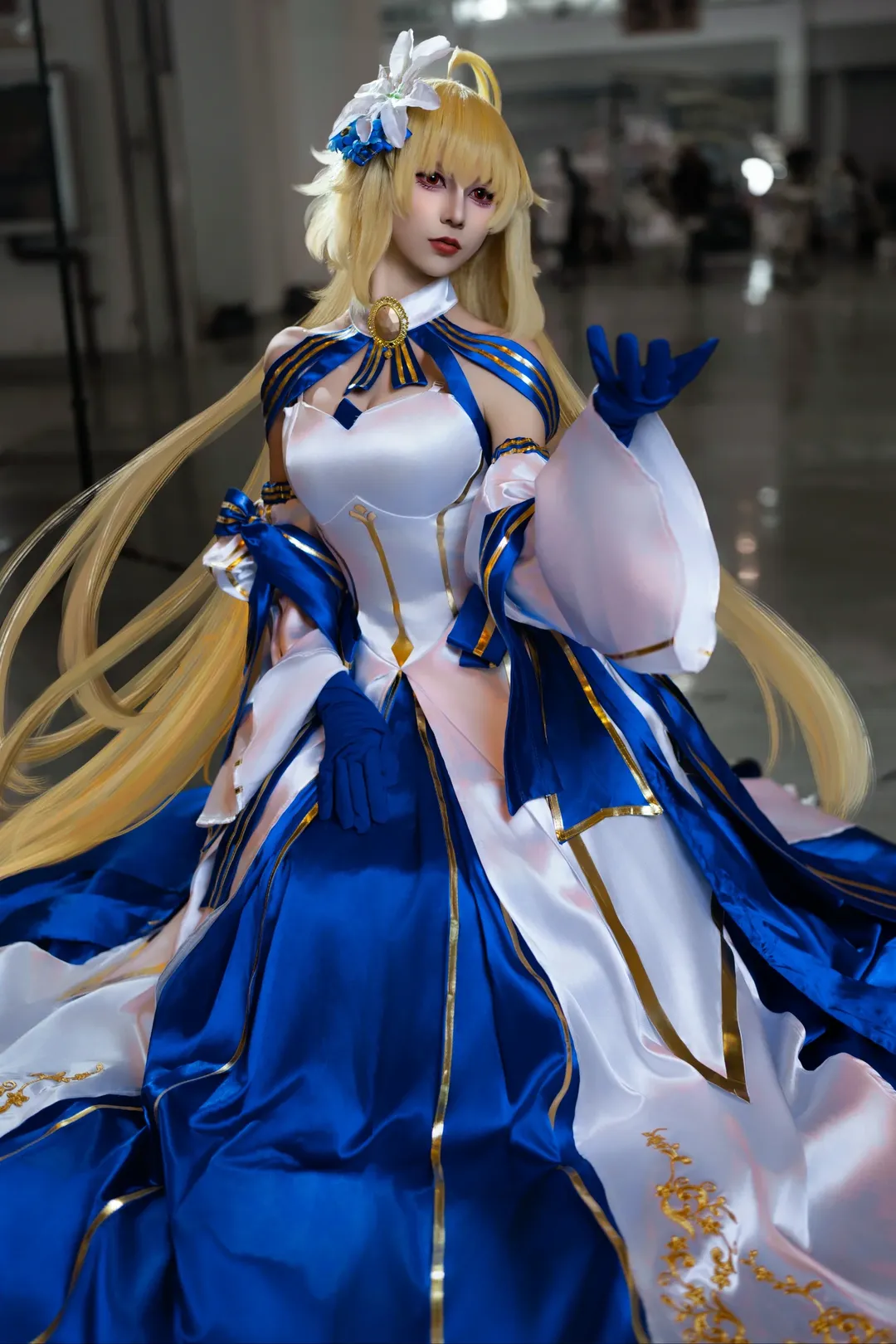 漫展返图, 华丽礼服, 爱尔奎特cos, 真祖公主, FGO 月姬 - 第2张