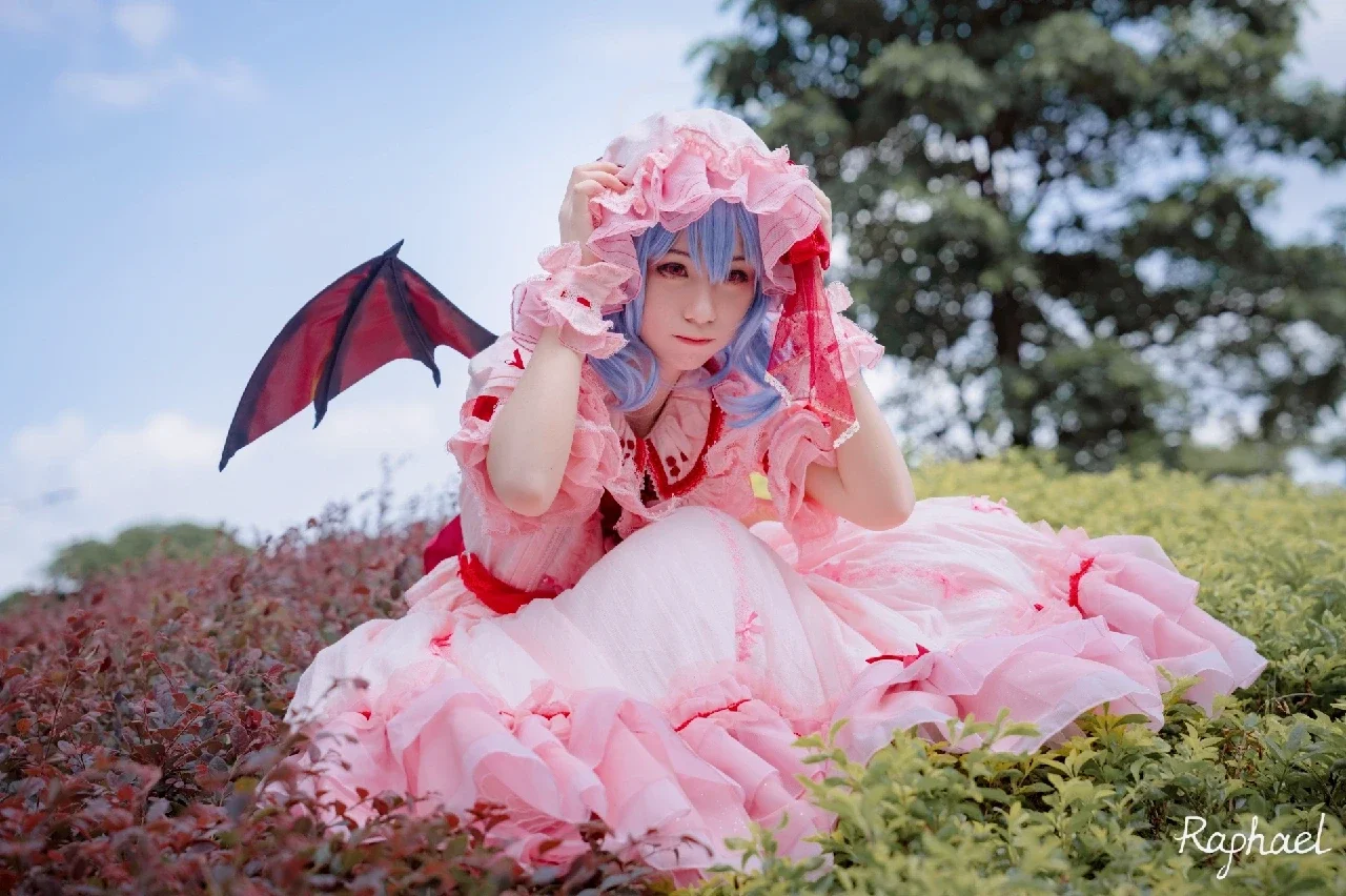 東方project, 戶外攝影, 蕾米莉亞cos, 漫展cosplay, 洛麗塔裙 - 第1張