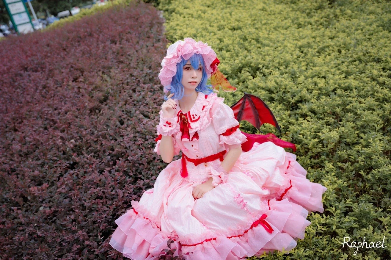 東方project, 戶外攝影, 蕾米莉亞cos, 漫展cosplay, 洛麗塔裙 - 第2張