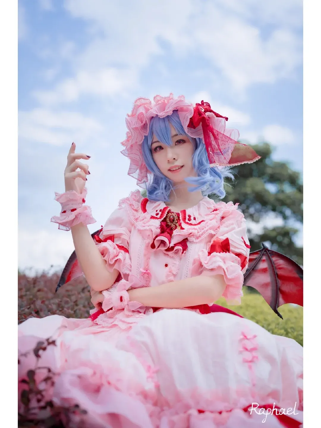 東方project, 戶外攝影, 蕾米莉亞cos, 漫展cosplay, 洛麗塔裙 - 第4張