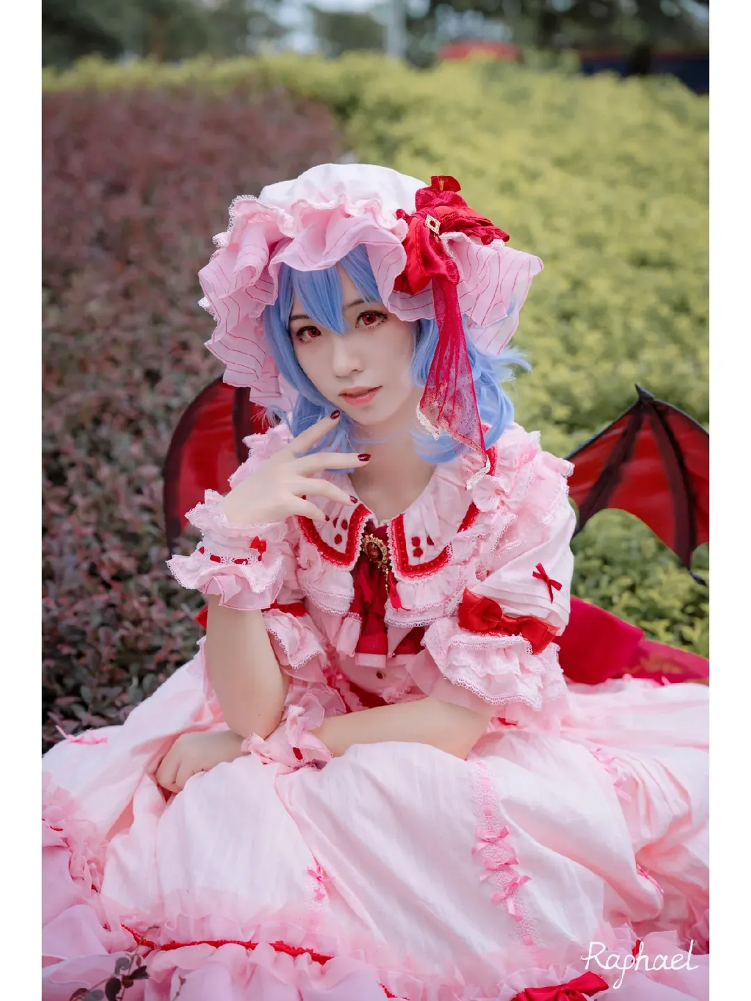 東方project, 戶外攝影, 蕾米莉亞cos, 漫展cosplay, 洛麗塔裙 - 第5張