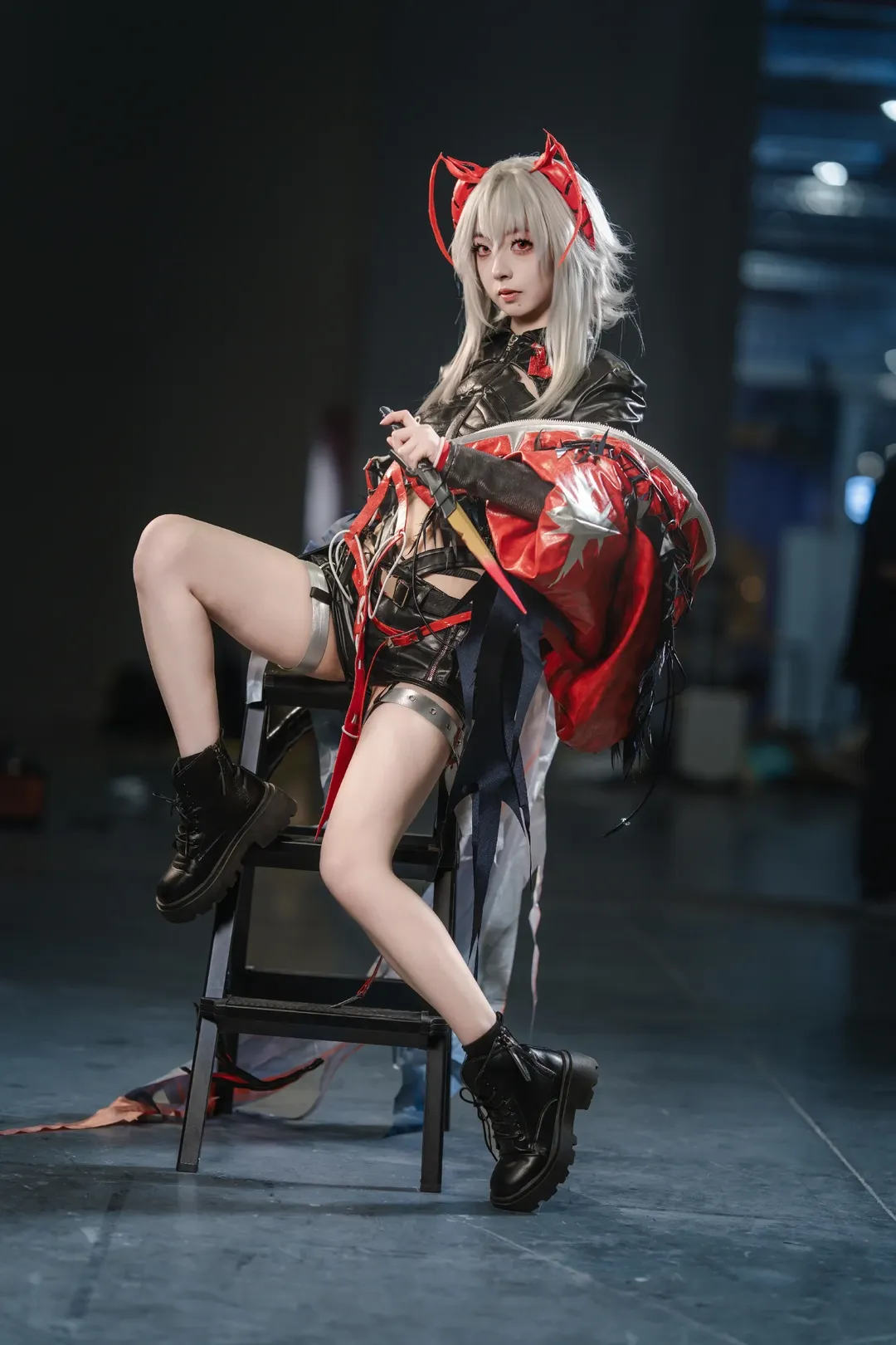 明日方舟, 维什戴尔cos, cosplay分享, cpsp场照, 反常光谱 - 第1张