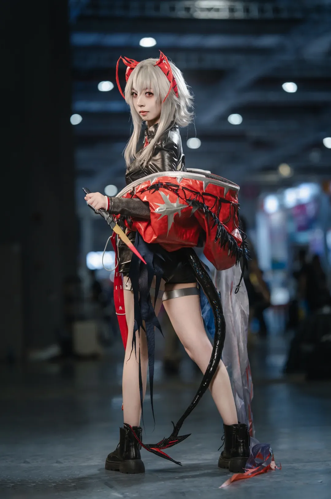 明日方舟, 维什戴尔cos, cosplay分享, cpsp场照, 反常光谱 - 第2张