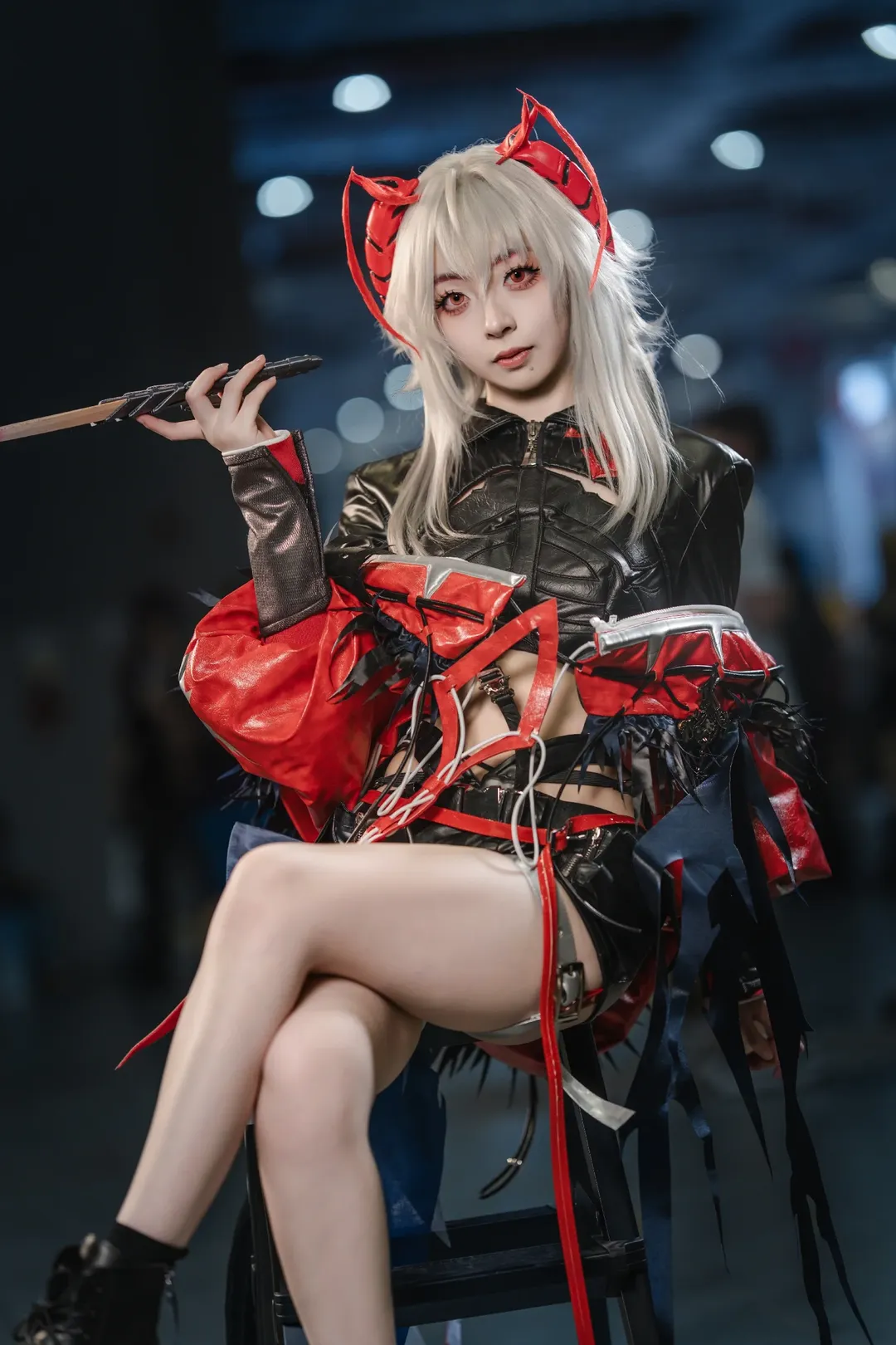 明日方舟, 维什戴尔cos, cosplay分享, cpsp场照, 反常光谱 - 第3张