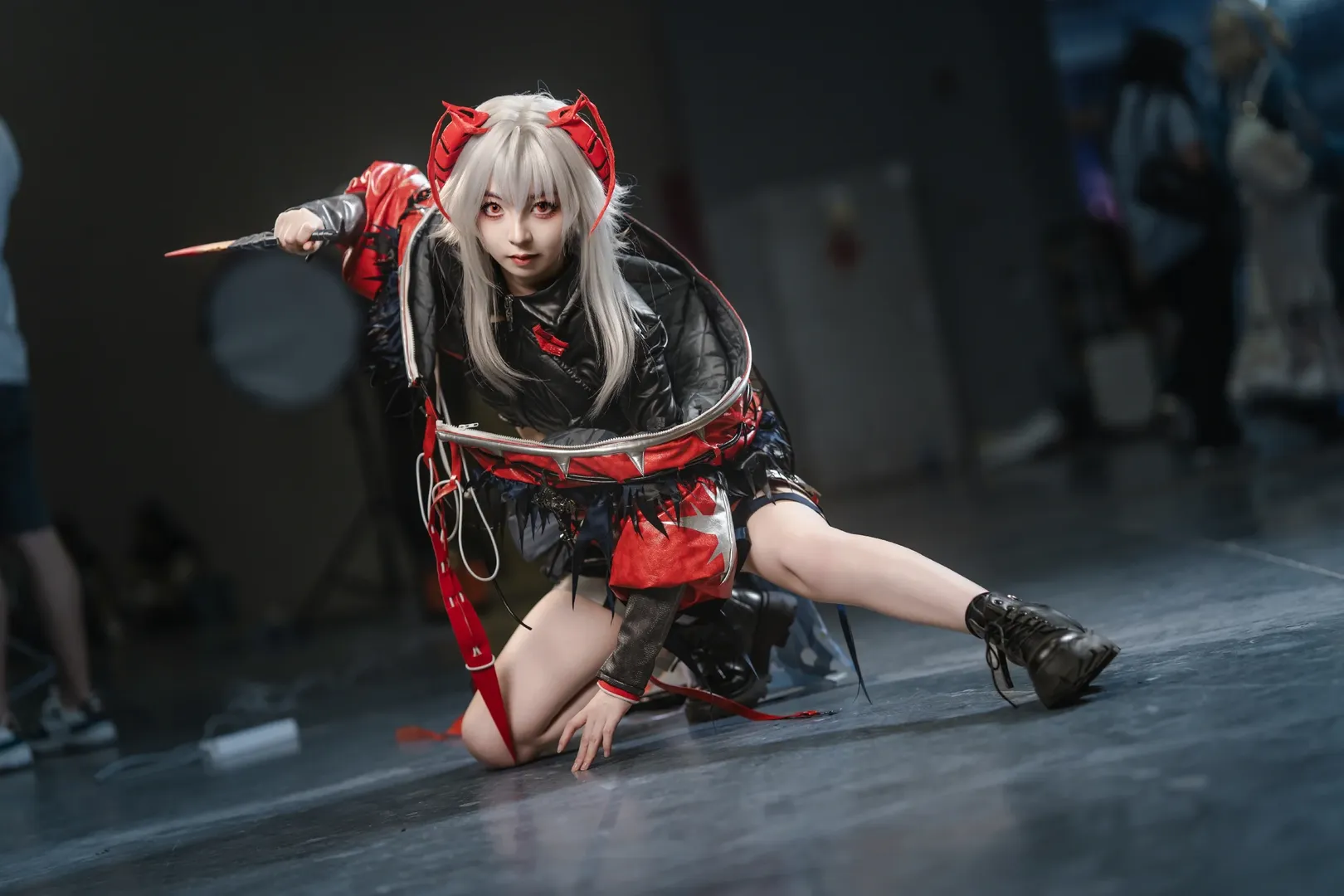 明日方舟, 维什戴尔cos, cosplay分享, cpsp场照, 反常光谱 - 第4张