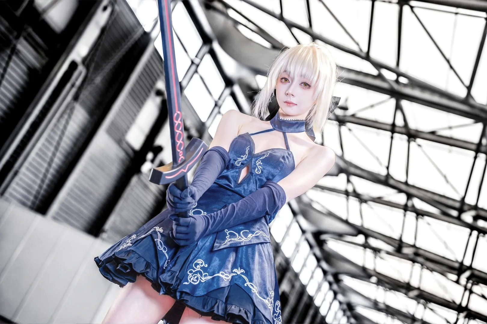 场照, FateGrandOrder, SaberAltercos, Chinajoy, 黑礼服 - 第1张