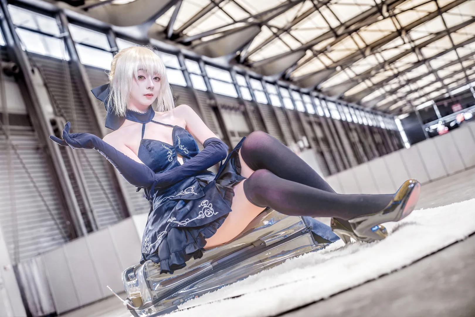 场照, FateGrandOrder, SaberAltercos, Chinajoy, 黑礼服