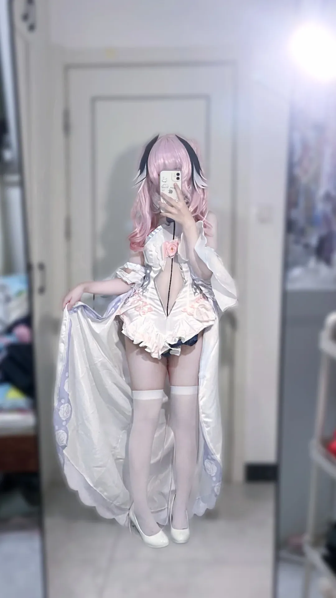 蔚蓝档案, 下江小春cos, 对镜自拍, cosplay日常, 二次元穿搭