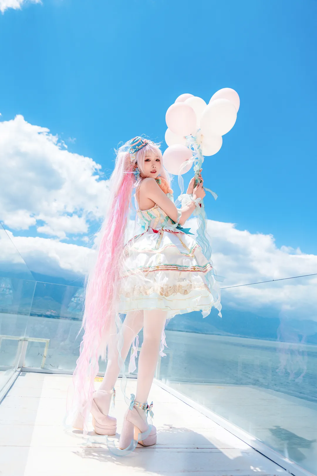 ロリータ, インフィニティニキ, 白ニーソコーデ, 撮影日常, インフィニティニキ コスプレ - 10枚目