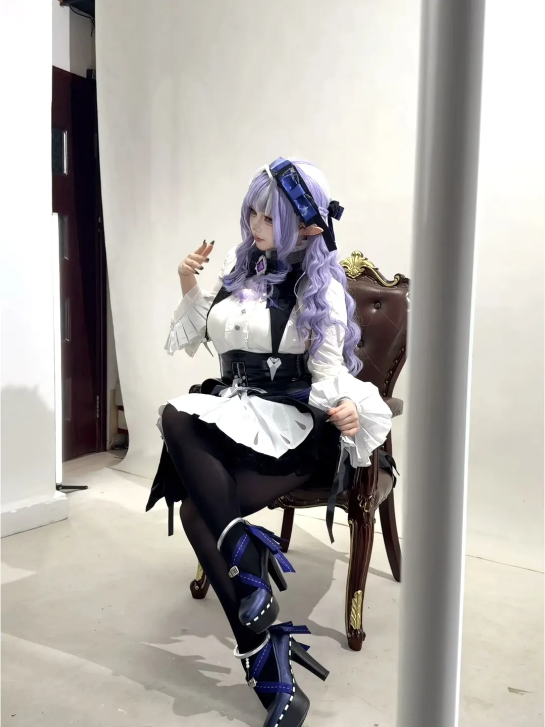 ゼンレスゾーンゼロ, 2次元少女, ビビアン コスプレ, コスプレコーディネート, スタジオ撮影のシェア - 1枚目