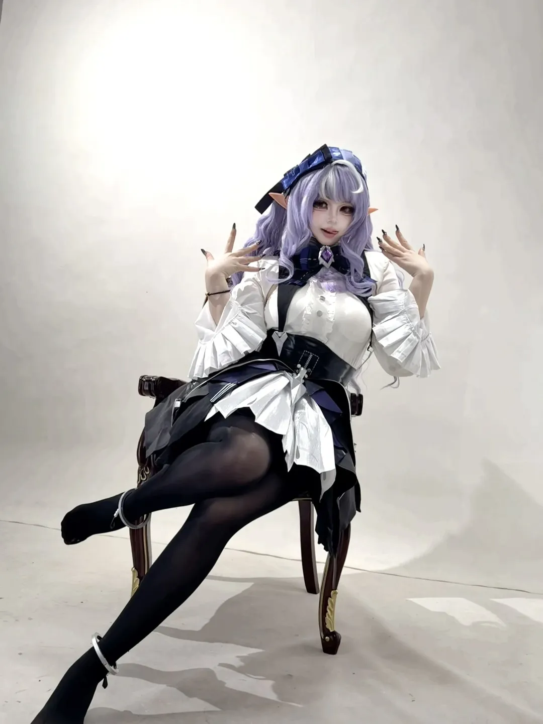 ゼンレスゾーンゼロ, 2次元少女, ビビアン コスプレ, コスプレコーディネート, スタジオ撮影のシェア - 3枚目