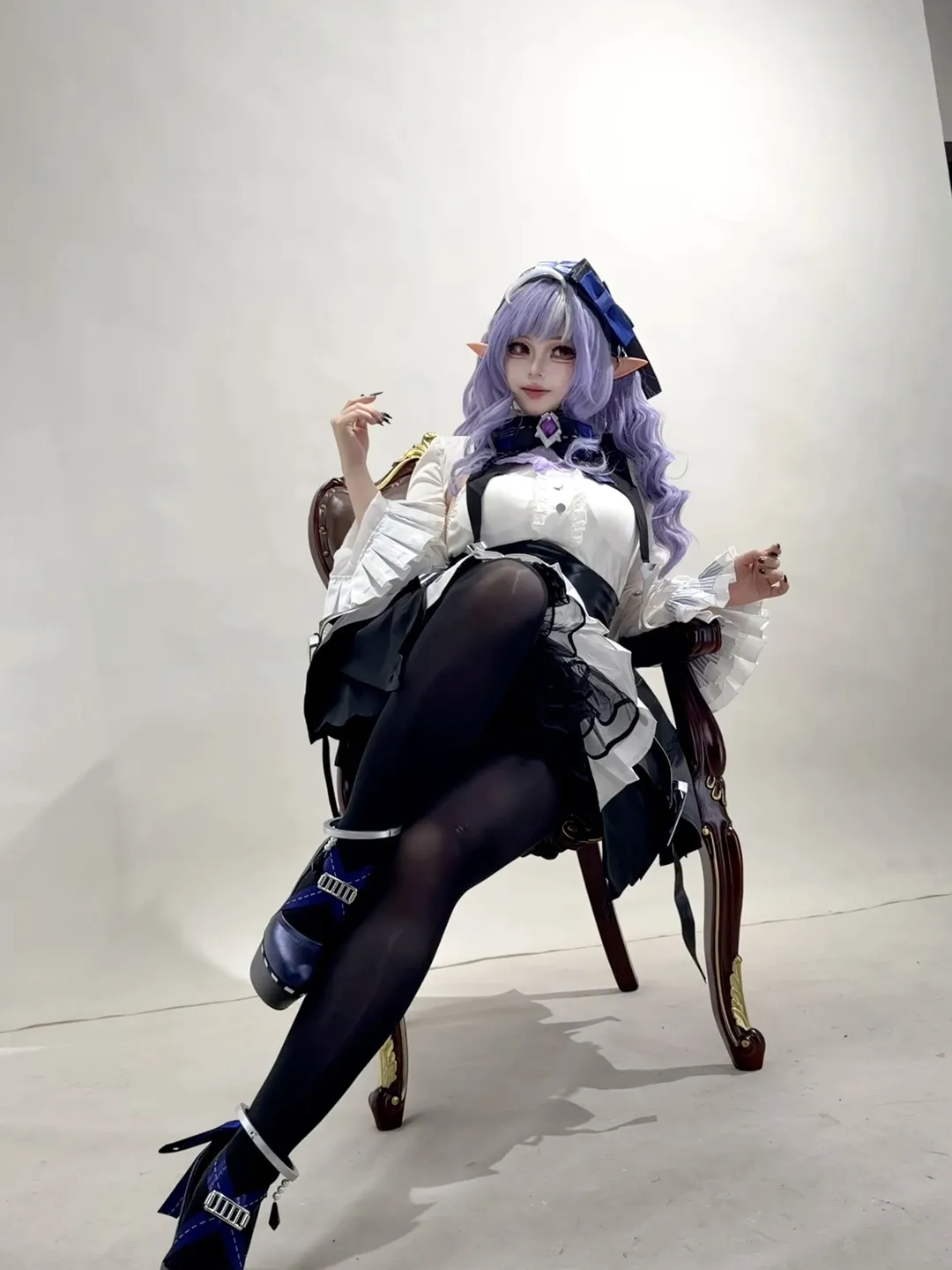 ゼンレスゾーンゼロ, 2次元少女, ビビアン コスプレ, コスプレコーディネート, スタジオ撮影のシェア - 4枚目