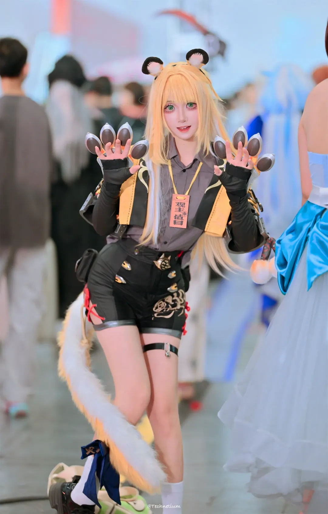 绝区零, 漫展场照, 橘福福cos, cosplay日常, 兽尾 - 第3张