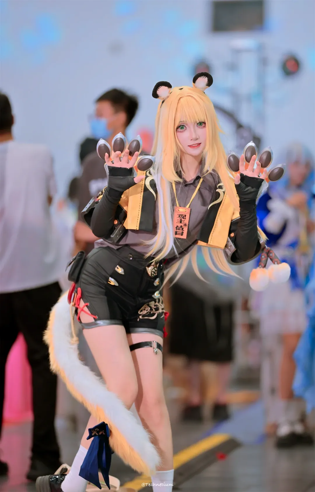 绝区零, 漫展场照, 橘福福cos, cosplay日常, 兽尾 - 第4张