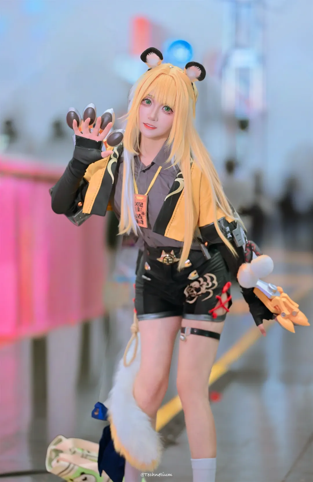 绝区零, 漫展场照, 橘福福cos, cosplay日常, 兽尾 - 第5张