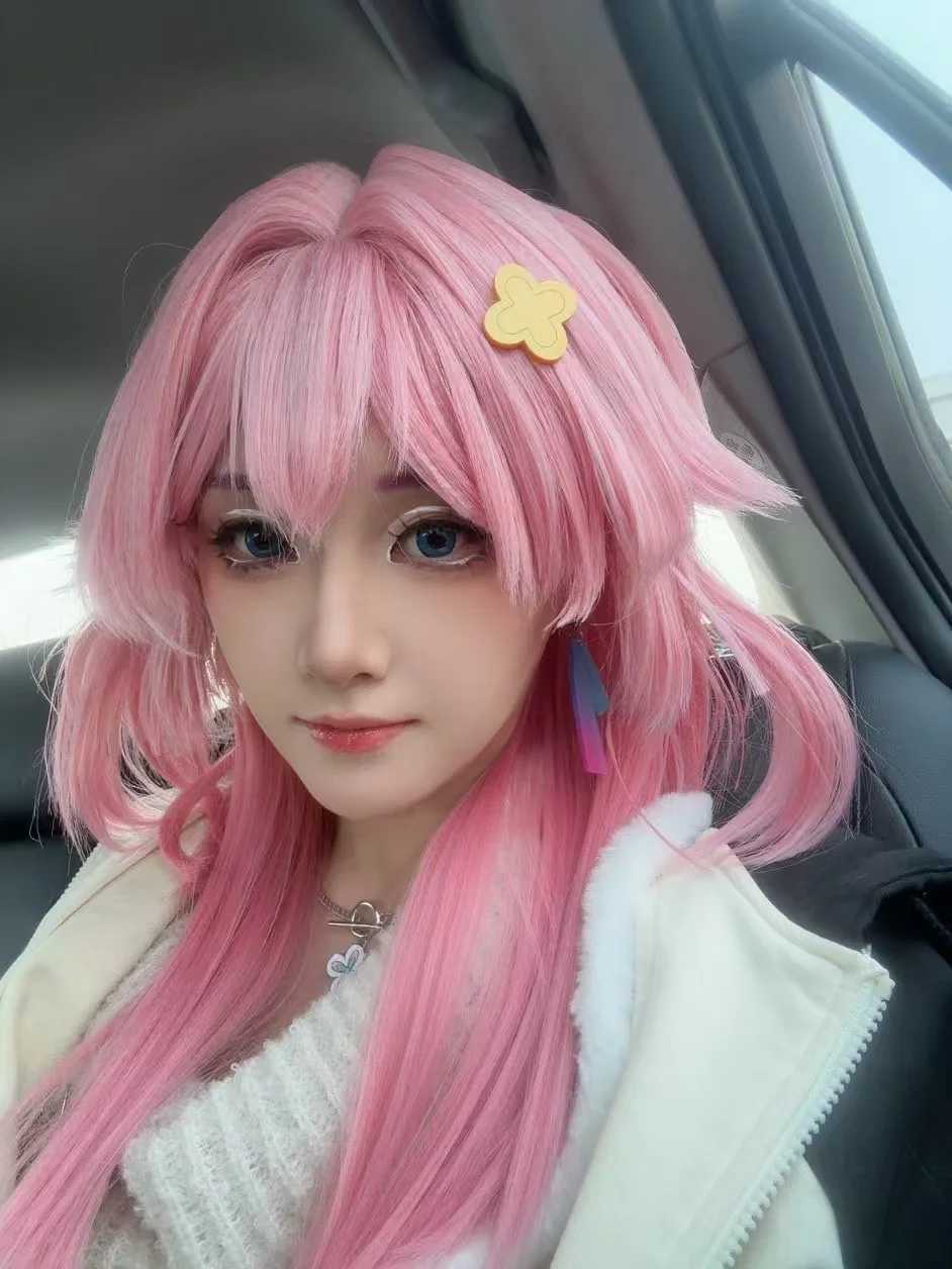 崩坏星穹铁道, 三月七cos, 长夜月cos, cosplay妆容, 二次元日常