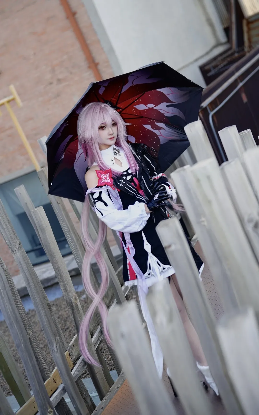 崩坏星穹铁道, 长夜月cos, cosplay摄影, 二次元日常, 粉发红瞳 - 第2张