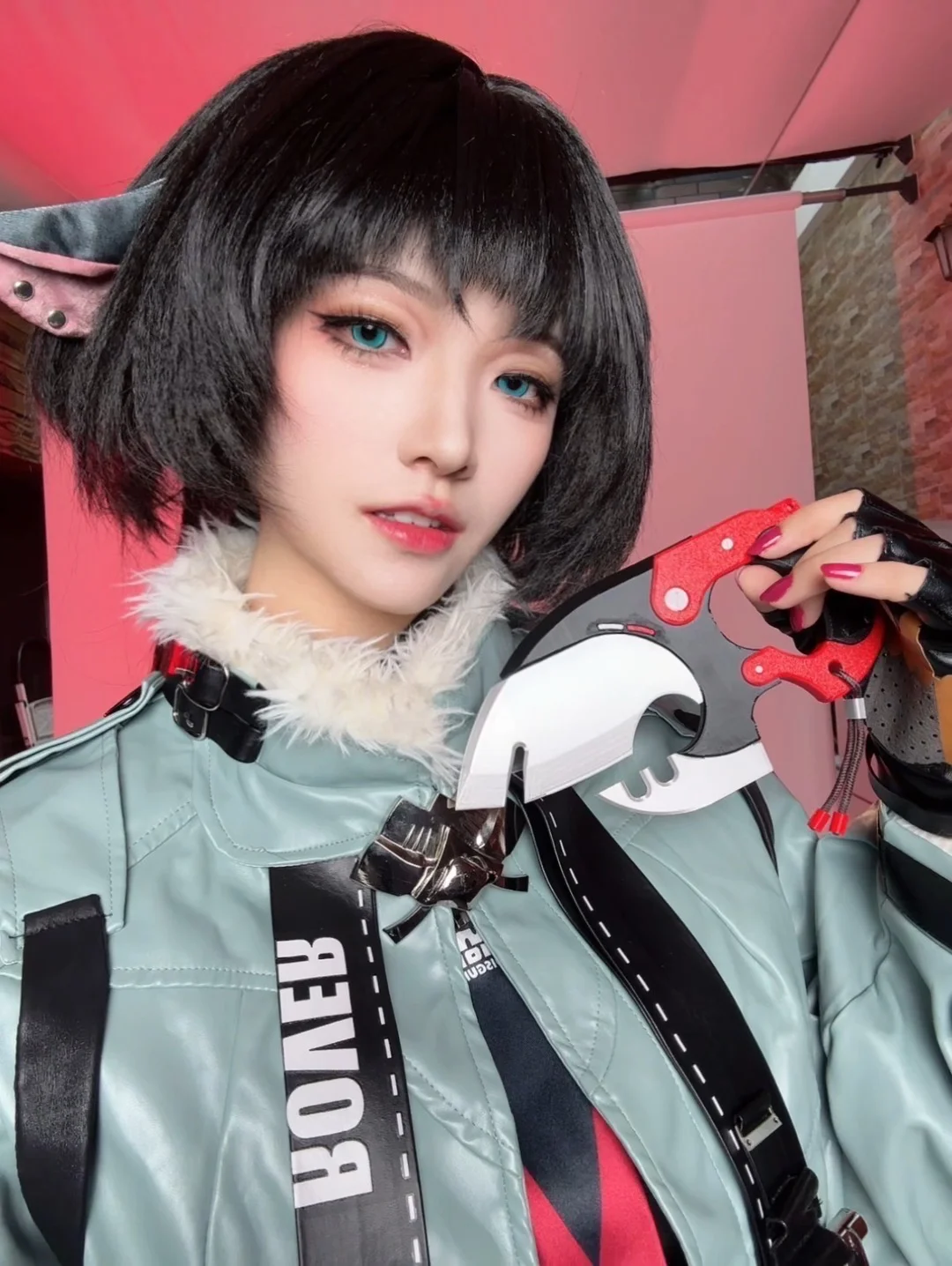 絕區零, cosplay攝影, 機能風穿搭, 簡杜cos, 道具展示