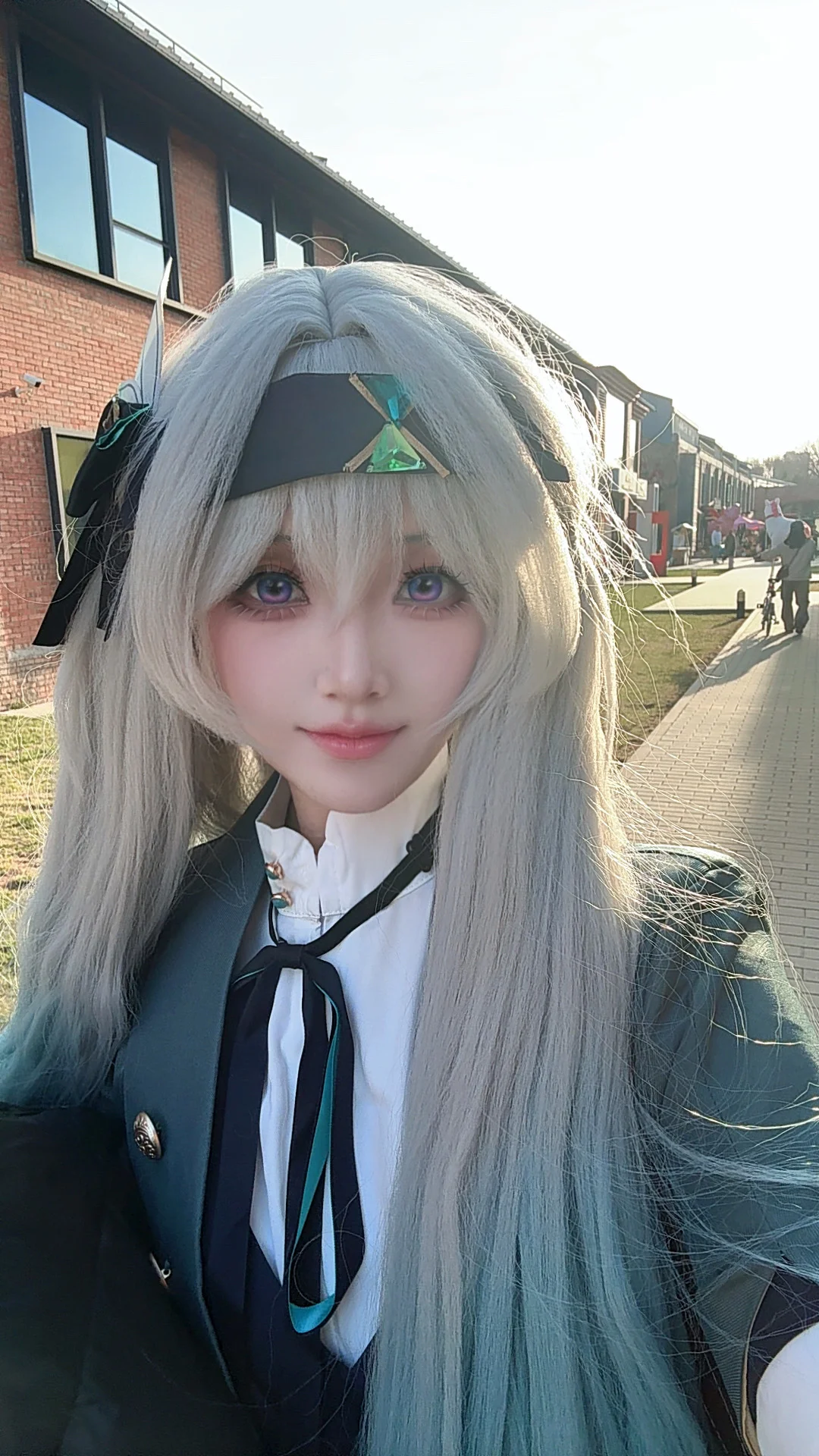 二次元, 崩壊：スターレイル, アウトドア撮影, ホタル コスプレ, コスプレ日常