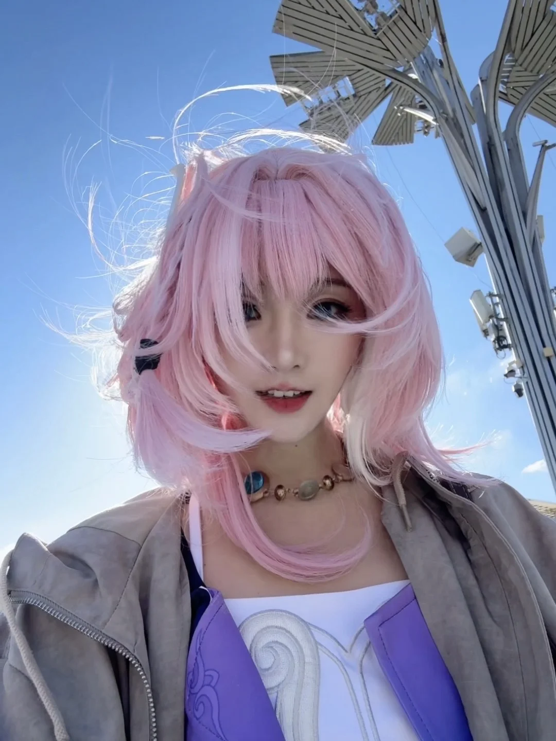 二次元少女, 昔涟cos, 崩坏星穹铁道, 户外摄影, cosplay日常 - 第2张