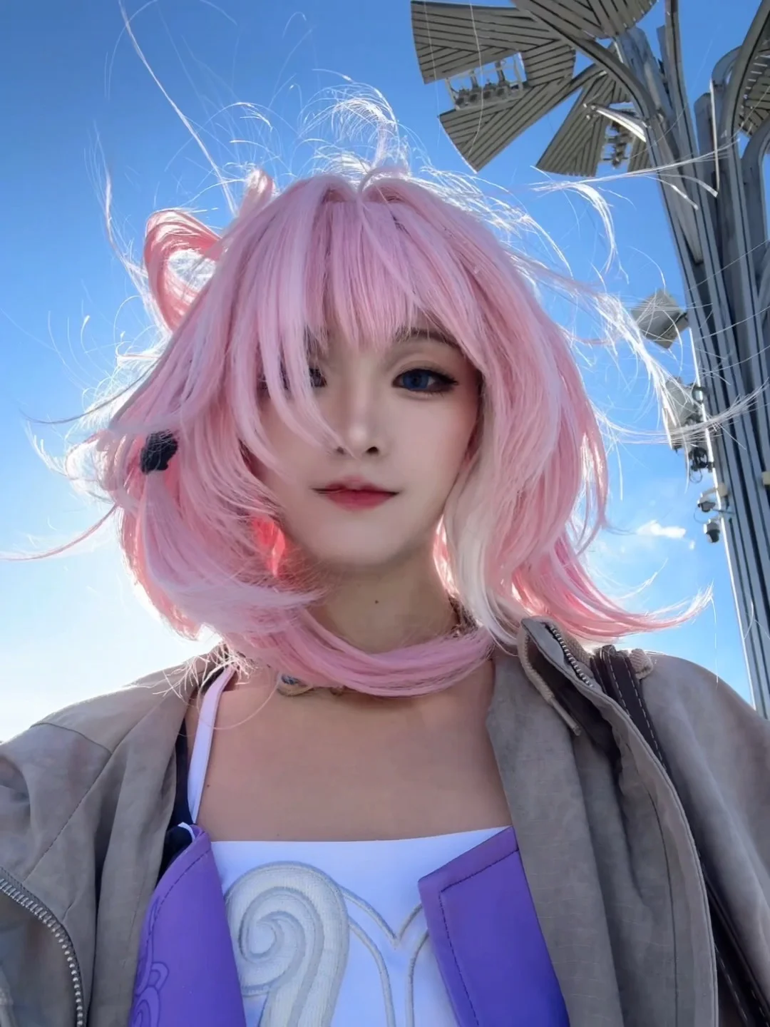 二次元少女, 昔涟cos, 崩坏星穹铁道, 户外摄影, cosplay日常 - 第3张