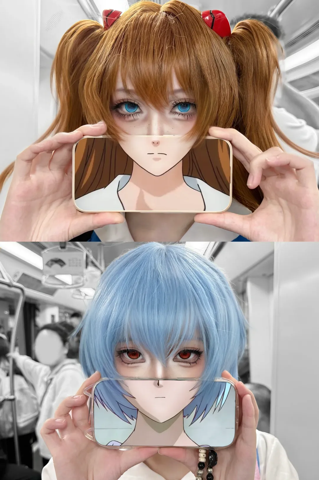 cosplay, 绫波丽cos, 明日香cos, 新世纪福音战士, 香丽cp - 第3张