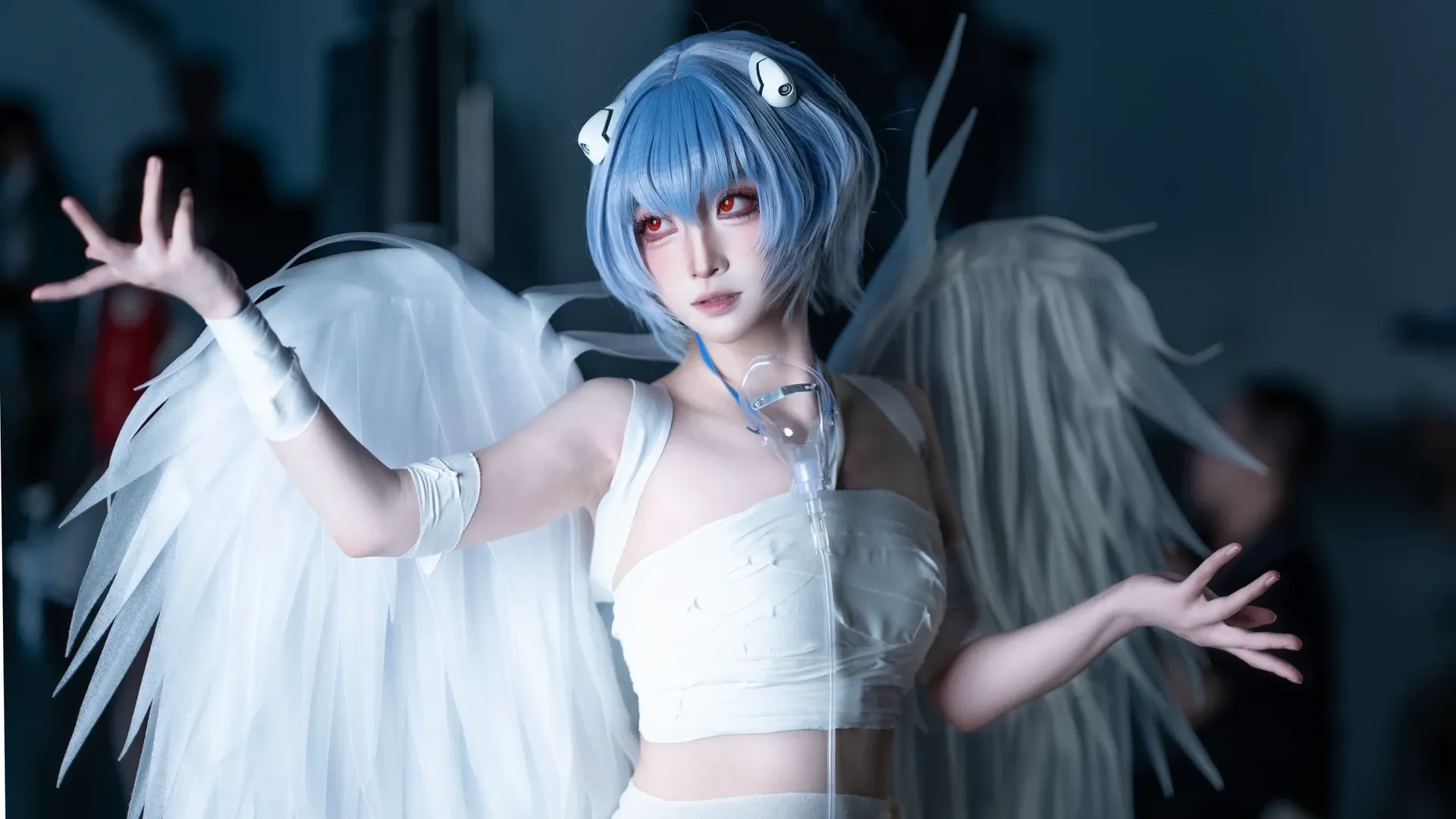 コスプレ, 綾波レイコスプレ, 新世紀エヴァンゲリオン, 长沙アニメイベント, 夢華アニメ展