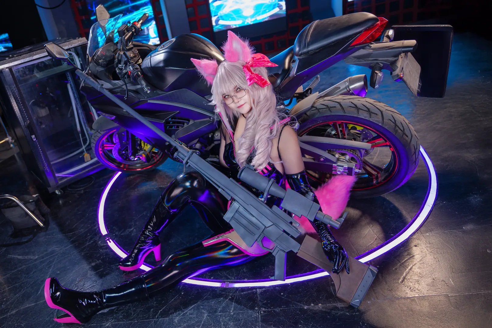 cosplay, 赛博朋克, FGO, 高扬斯卡娅cos, 漆皮 - 第12张
