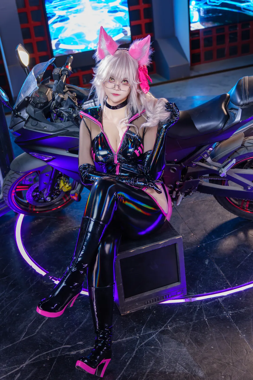cosplay, 赛博朋克, FGO, 高扬斯卡娅cos, 漆皮 - 第4张