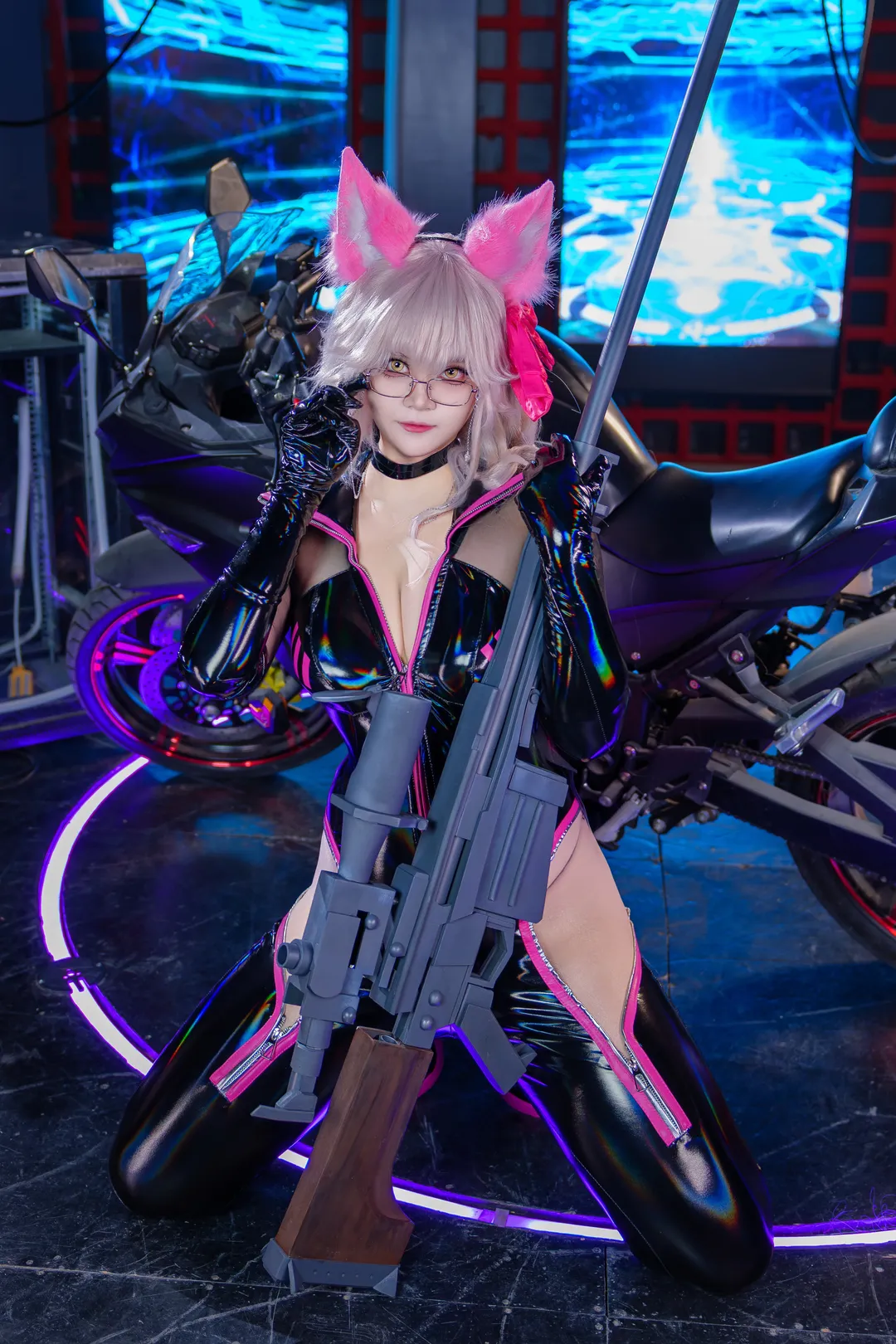 cosplay, 赛博朋克, FGO, 高扬斯卡娅cos, 漆皮 - 第5张