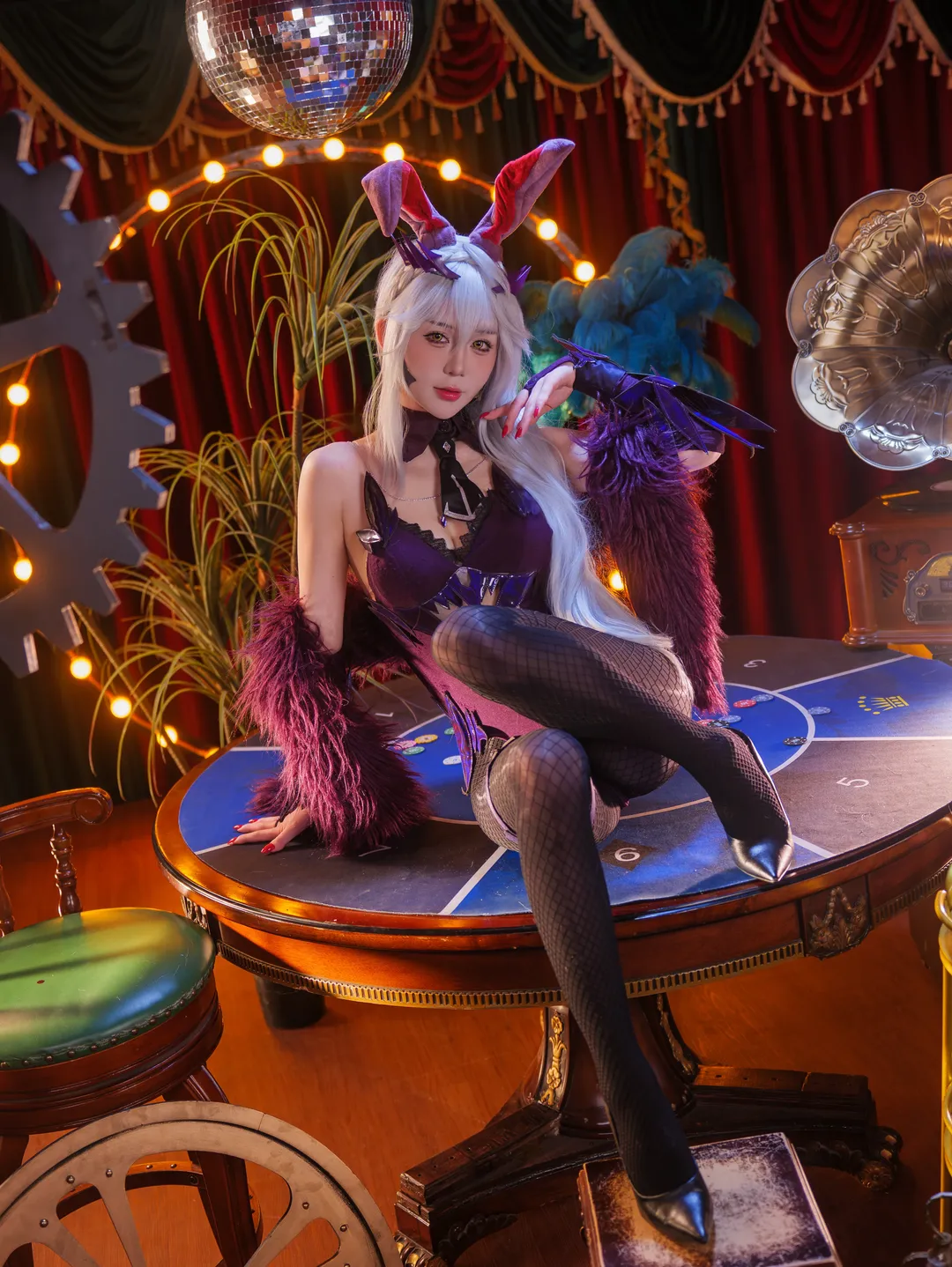 cosplay, 兔女郎, FGO, 黑丝, 黑枪呆cos - 第2张