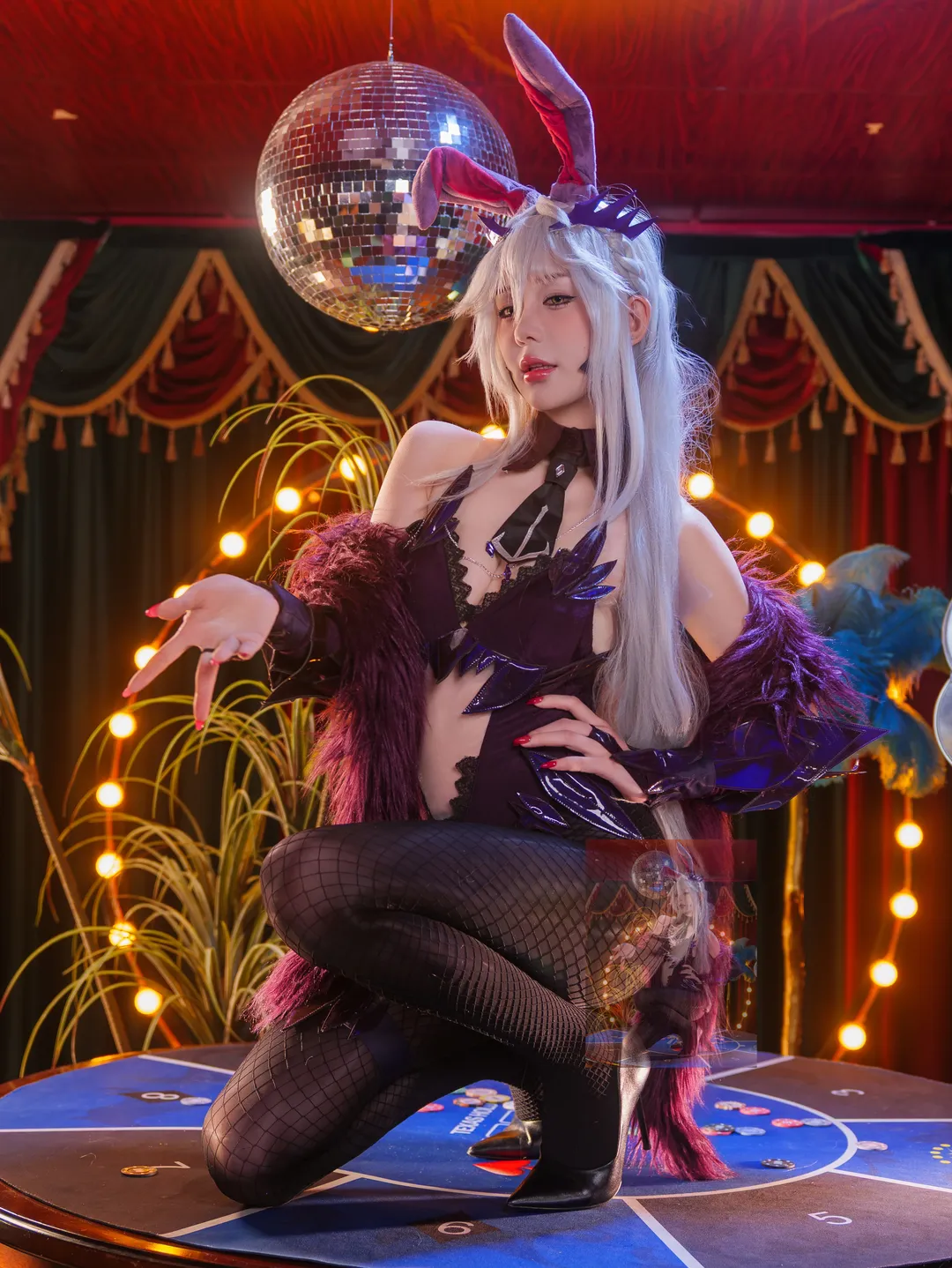 cosplay, 兔女郎, FGO, 黑丝, 黑枪呆cos - 第3张