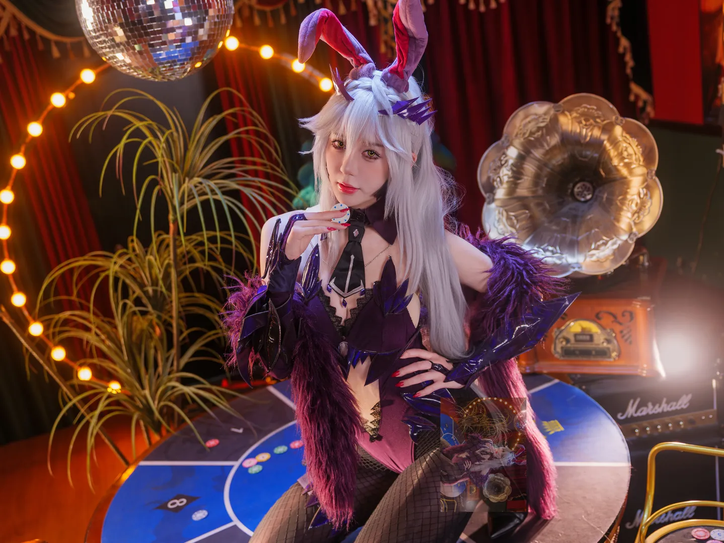 Fate/Grand Order, 兔女郎, 复古风, 黑枪呆cos, 网袜 - 第3张