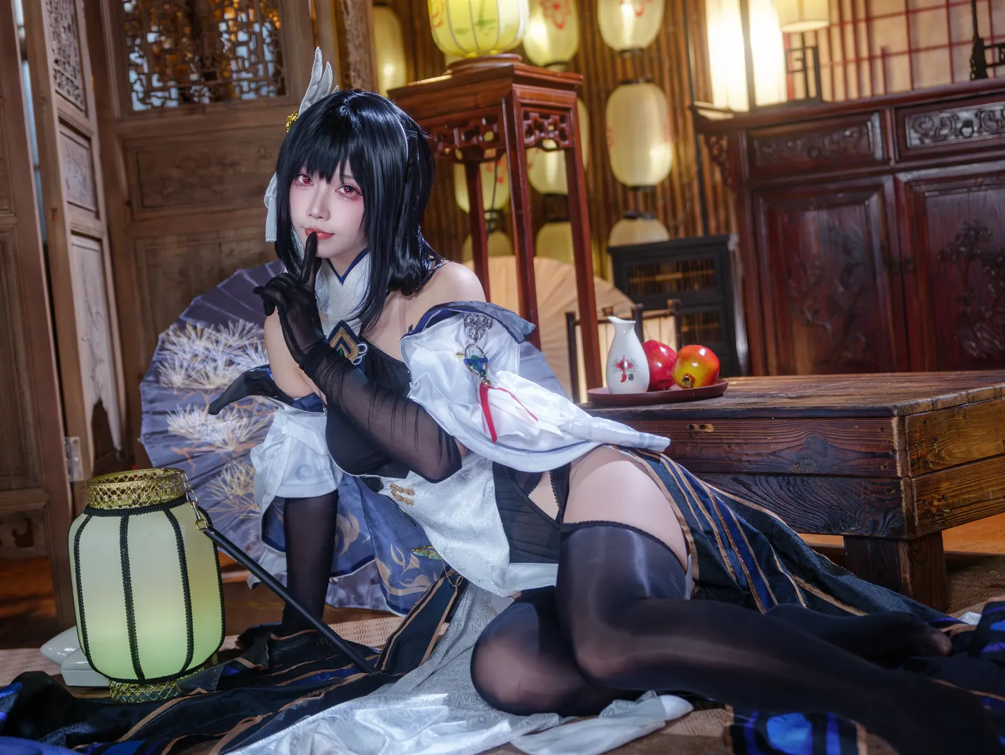 Azur Lane, Anime cosplay, Cosplay photography, Chen Hai Retrofit cosplay, Dragon Empery Qipao - Image 2