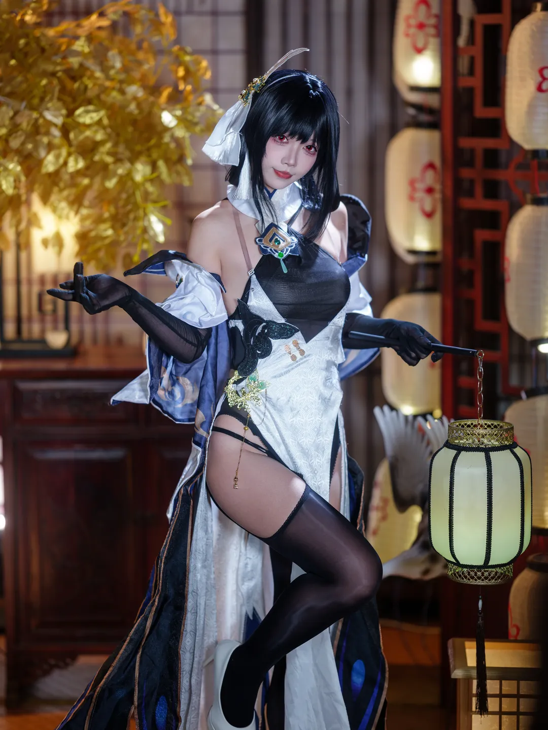 Azur Lane, Anime cosplay, Cosplay photography, Chen Hai Retrofit cosplay, Dragon Empery Qipao - Image 4